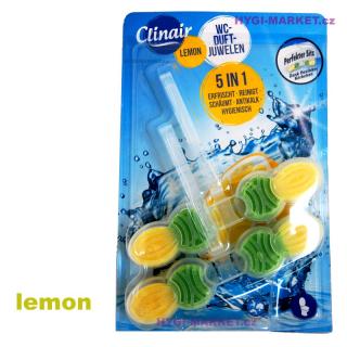 WC blok / závěs Lemon Clinair 2x48 g (dovoz z Německa)