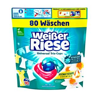 Weisser Riese AROMATHERIAPIE universální 80 dávek kapsle na praní  (dovoz z Německa, obr. je na jiné množství )
