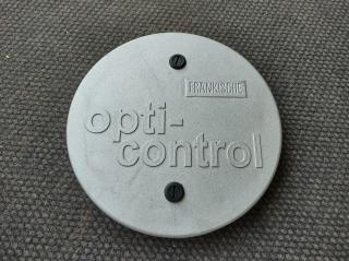 Hliníkový poklop DN 315 pro drenážní revizní šachty Basic-Control a Opti-Control FRÄNKISCHE s aretací