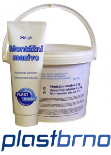 Montážní mazivo bílé 1 000 ml PLAST BRNO