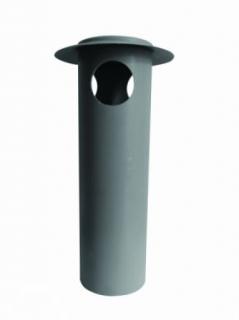 Plastová komínová ventilační hlavice s UV filtrem DN 75, výška 40 cm