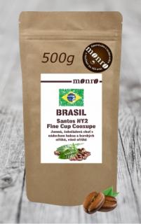 Brasil Santos NY2 Fine Cup Cooxupe Káva Monro 500g