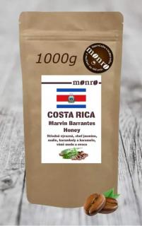 Káva Monro Arabika Costa Rica Marvin Barrantes Honey zrnková káva 1000g