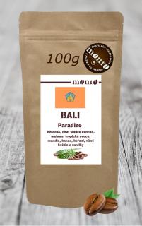Káva Monro Bali Paradise zrnková káva 100% Arabika 100g