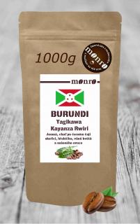Káva Monro Burundi Yagikawa Kayanza Rwiri zrnková káva Arabika 1000g