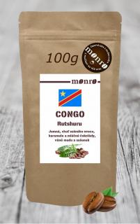 Káva Monro Congo Rutshuru zrnková káva 100% Arabika 100g