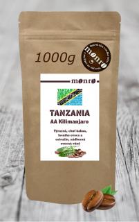 Monro Tanzania Utengule AA káva Arabika 1000g
