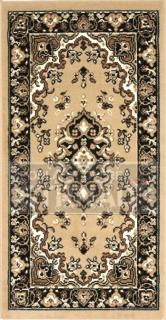 Balta kusový koberec Samira New 12001 050 Beige 120 x 170 cm