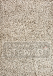 Balta kusový koberec Shaggy Plus 928 Cream/Beige 120 x 170 cm