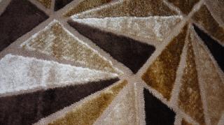 Hanseatic kusový koberec Shaggy Loop Beige P 073 120 x 170 cm