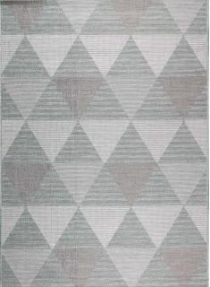 Jutex koberec Flat 21132 zelený 80 x 150 cm