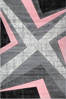 Jutex koberec Warner 1180A 140 x 200 cm růžová