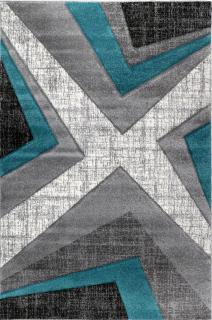 Jutex koberec Warner 1180A blue 60 x 110 cm