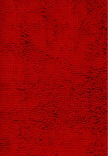 Jutex koupelnová předložka micro červená 50 x 80 cm