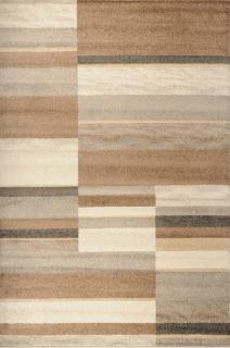 Jutex Kusový koberec CEZAR 6975 šedo béžový 160 x 230 cm