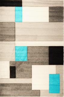 Jutex Kusový koberec Hector 6979 A šedo modrý 140 x 200 cm