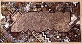 Kusový koberec Shiraz hnědý 120 x 170 cm (koberec koso)