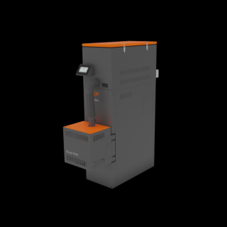 OPOP BIOPEL MINI TOWER SET 40/ V9 11 kW (Peletový kotel, cena včetně hořáku, řídící jednotky V9, násypky tower pro 10 a 15 kW o objemu 40 kg pelet a 60 kg pro verze 20 a 30 kW)