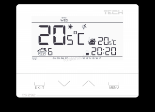 Pokojový termostat TECH ST-292 V2 bezdrátový CS (S týdenním programem, podsvícením,bezdrátový)