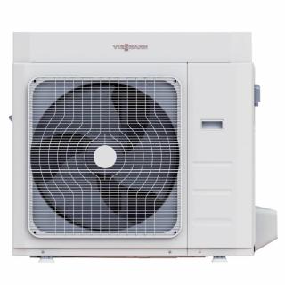 Viessmann Vitocal 100-A AW0-(M)-AC-AF AKU 8 kW R32 monoblok (Německé tepelné čerpadlo, průtokový elektrokotel 9 kW, s funkcí chlazení, aku zásobník 100l, monoblok, 230V)