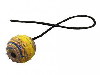 BAFPET Gumový míček s magnetem Barva: Bílá, Rozměr: 6cm