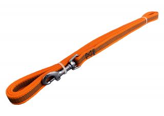 BAFPET Pogumovaná stopovací vodítka Barva: Oranžová, Délka: 15mm x 300cm 18513
