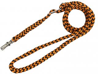 BAFPET Prodlužovací vodítko HUGO Barva: Oranžová, Rozměr: 20mm x 150-270cm 17261