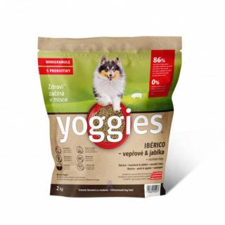 Yoggies - minigranule Ibérico vepřové maso s jablky 2 kg
