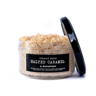 Cukrový scrub salted caramel  140g | ALMARASOAP