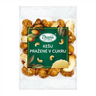 Kešu pražené v cukru 100g | DIANA SVĚT OŘÍŠKŮ