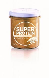 Máslo SUPERPROTEIN mandle a vanilka 330g | BALÍČEK ZDRAVÍ