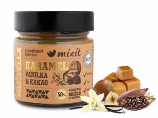 Mixitela karamel, vanila a kakao, lískooříškový krém 250g | MIXIT