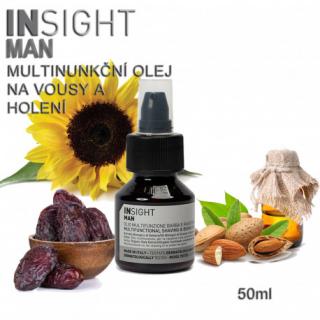 Olej na vousy a holení olio multifunzione 50ml | INSIGHT