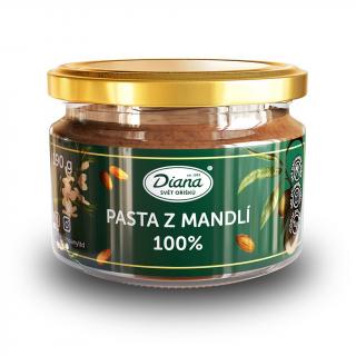 Pasta z mandlí 100% 190g | DIANA SVĚT OŘÍŠKŮ