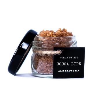 Scrub na rty cocoa  25g | ALMARASOAP