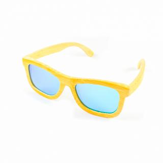 Dřevěné sluneční brýle - Duppau Blue