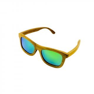 Dřevěné sluneční brýle - Duppau Carbon Green