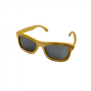 Dřevěné sluneční brýle - Duppau Carbon Grey
