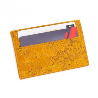 Korková peněženka ARANDA Barva: Žlutá