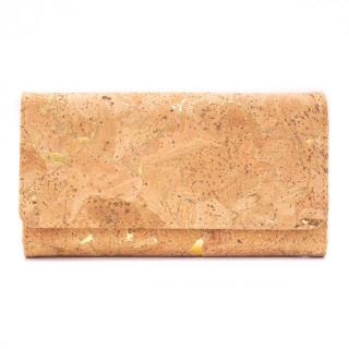 Korková peněženka OLOCA Barva: Zlatá