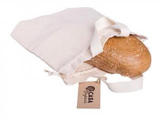 CASA ORGANICA Taška na chleba z biobavlny (26×40 cm)
