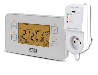 BPT 23 RF - bezdrátový programovatelný termostat s dotykovým ovládáním