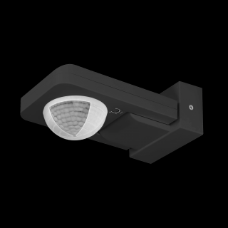 CR 259 - PIR spínač osvětlení, venkovní, senzor 360°, relé spíná max. 2000W, barva bílá a černá Barva: Černá