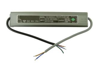 DE LED 30W, 12V napájecí elektronický zdroj, venkovní IP67