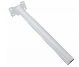 Držák 50CM Street - trubkový držák s deskou pro přišroubování pro LED svítidlo LED STREET SOLAR Barva: Bílá