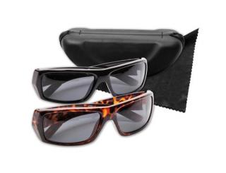 HD VISION Polarized, 2x brýle do auta s polarizovanými skly pro den a noc, pevný obal