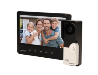 ID-MC-1059,  interkom s kamerou, domovní videotelefon pro 1 bytovou jednotku Barva: Černá