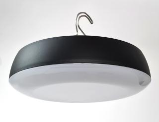 LED 5936 Solar - venkovní závěsné solární a USB nabíjecí LED svítidlo Barva: Černá