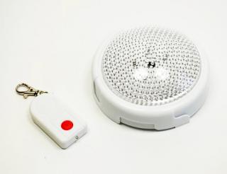 LED DO95 White, bateriové LED světlo na dálkové ovládání, 5 LED, 3X AA