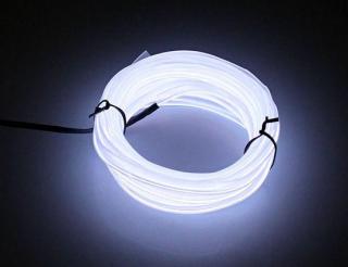 LED line light USB 5M - 5m světelný LED kabel do interiéru vozidla, napájení z USB, více barev svitu Barva: Bílá studená